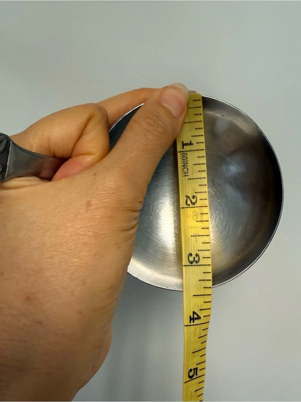 Vintage Ornate Floral Handle Stainless Steel Serving Soup Spoon Embossed Flowers